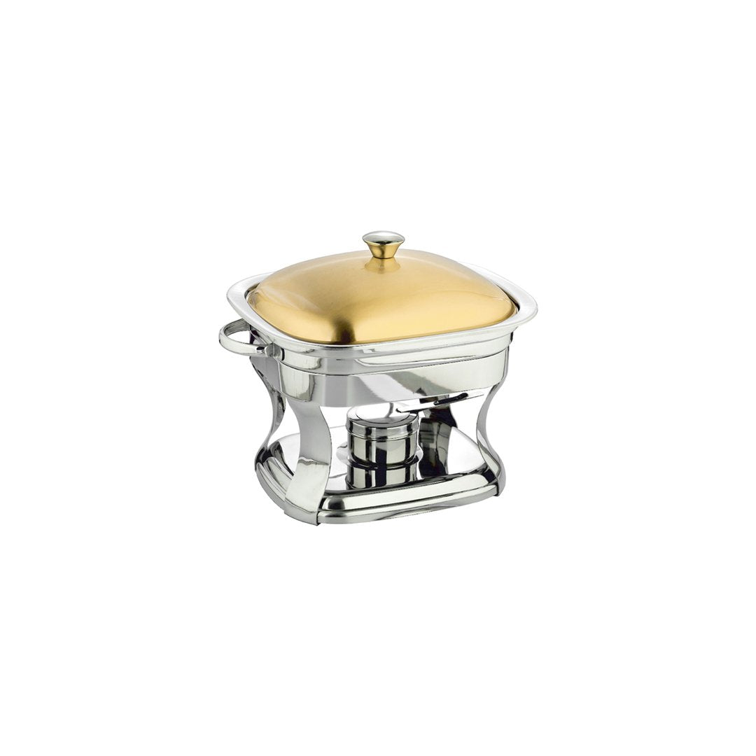 Oblong Chafing Dish Gold (26X17X20)Cm 1.5Ltr Cdo-7865G | CDO-7865G | Cooking & Dining, Serveware |Image 1