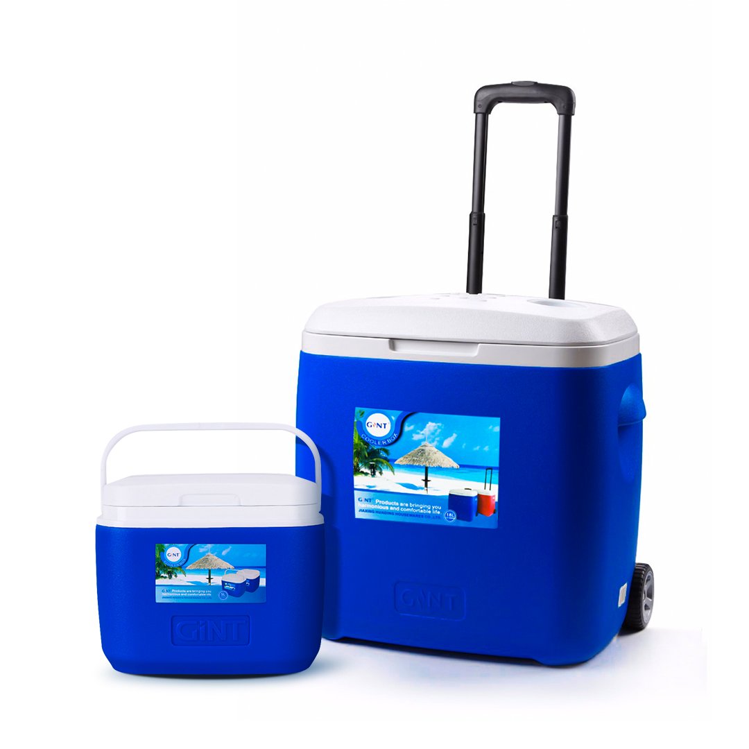 Gint Cooler Box With Wheel 5L+18L 2Pcs Set | CF1800/500 | Outdoor | Outdoor |Image 1