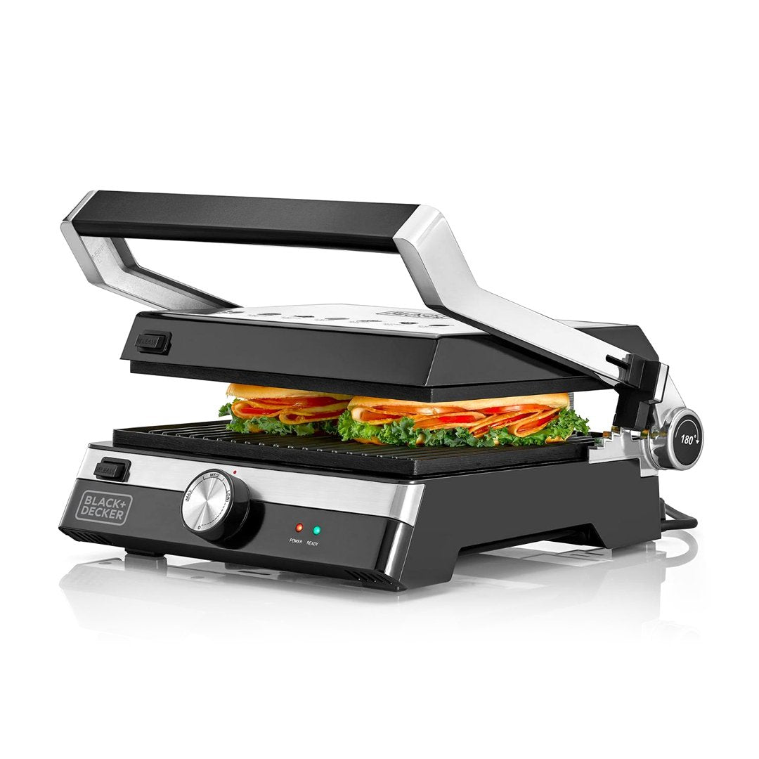 Black+Decker 2000 Watts Family Health Grill | CG2000-B5 | Home Appliances | Electric Grill, Grills & Toasters, Home Appliances, Small Appliances |Image 1