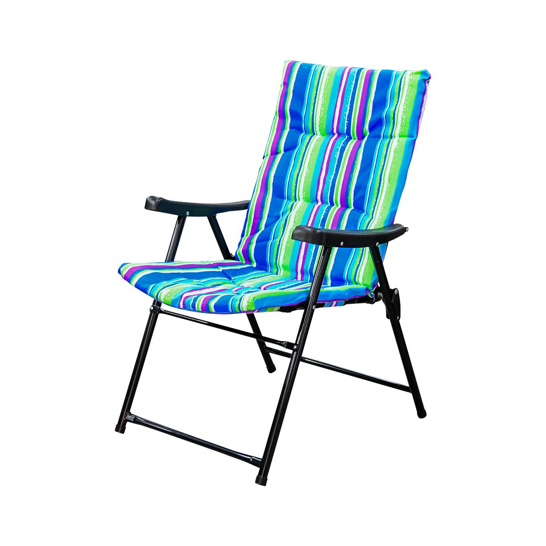 ALM Luxury Camping Chair Strip Color | CK-ALM105 | Outdoor | Camping chairs, Outdoor, Outdoor Furniture |Image 1