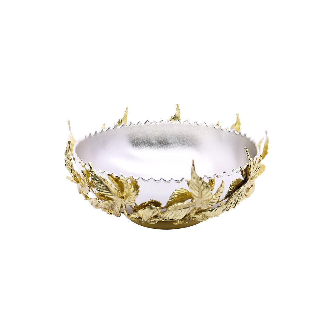 Cemet Decorated Bowl Nickel Cmt-00367 | CMT-00367 | Cooking & Dining, Serveware |Image 1