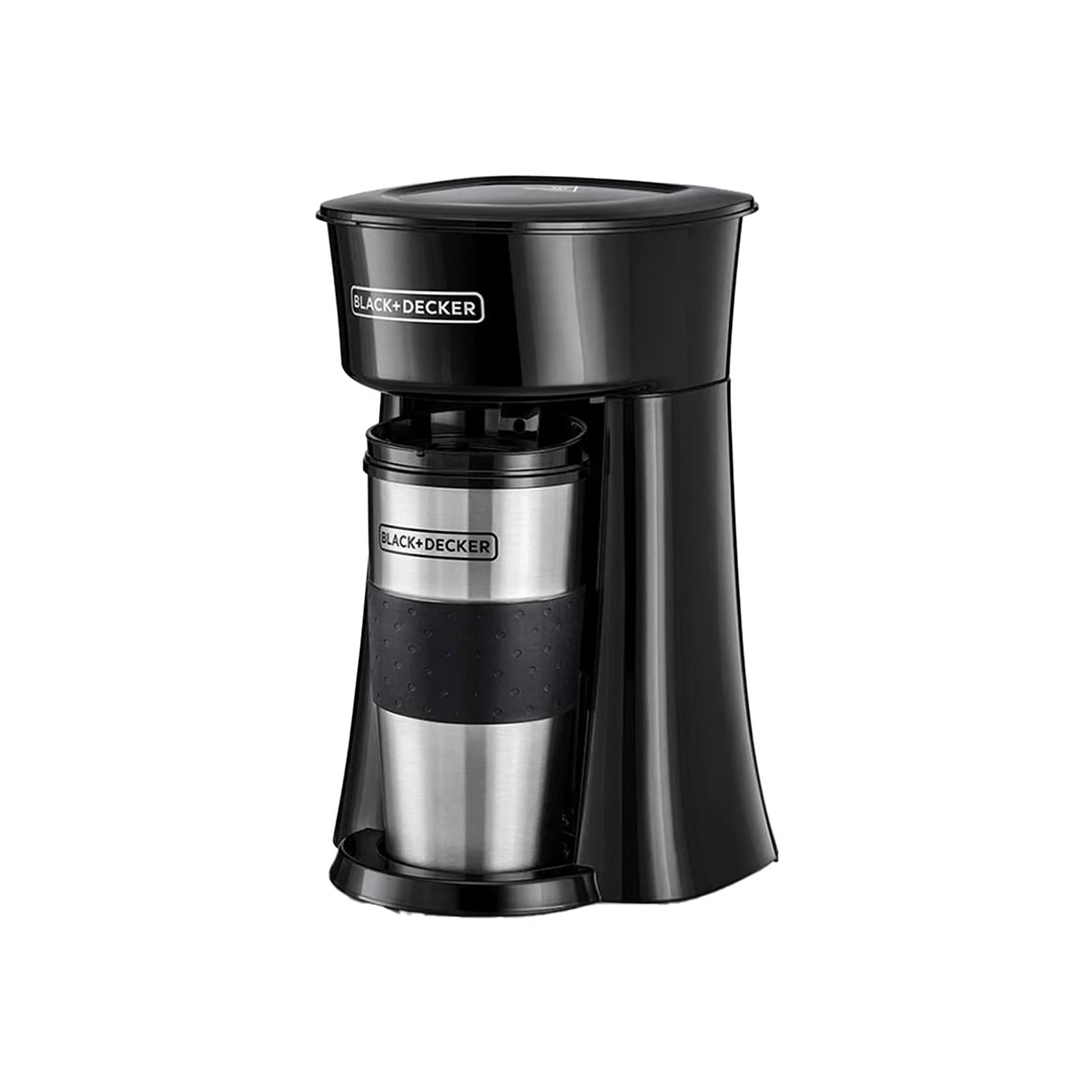 Black+Decker 650 Watts Travel Cup Coffee Maker | DCT10-B5 | Home Appliances | Coffee Makers, Home Appliances, Small Appliances |Image 1