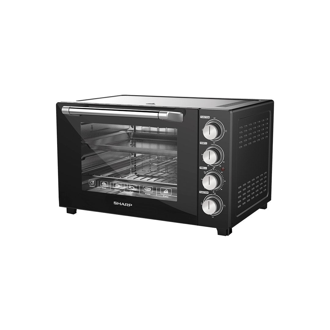 Sharp 70 Liters Double Glass Electric Oven | EO-RT70N-K3 | Home Appliances | Electric Oven, Home Appliances, Microwaves, Small Appliances |Image 1