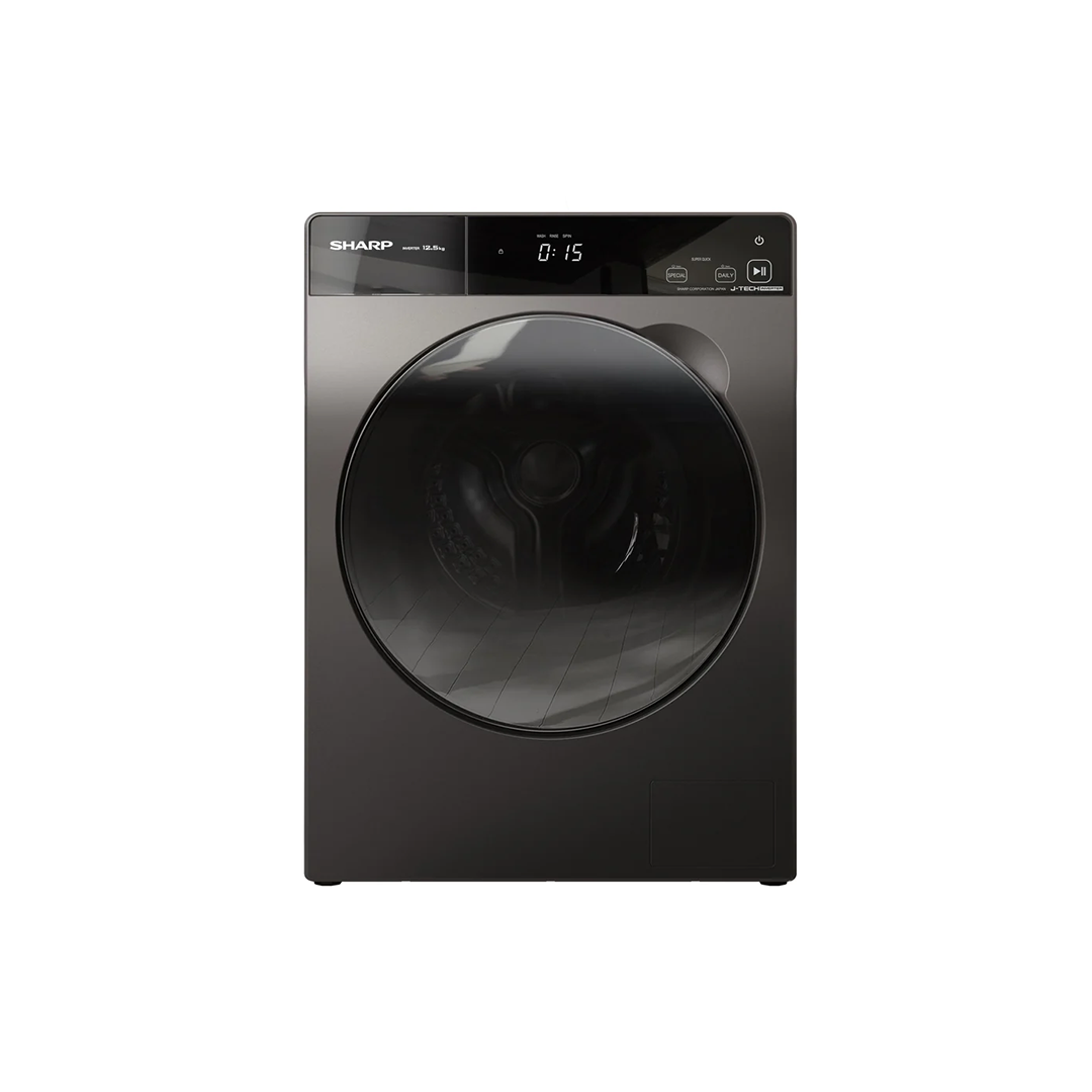 Sharp 12.5 Kg Front Load Washing Machine Sharp 12.5 Kg Front Load Washing Machine