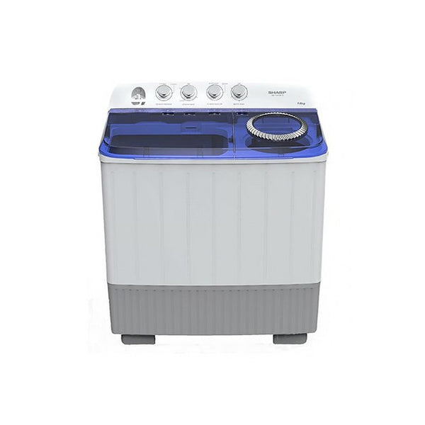 Sharp 10 Kg Twin Tub Top Load Washing Machine | ES-T106AP-Z | Home Appliances, Major Appliances, Top Load, Washing Machines |Image 1