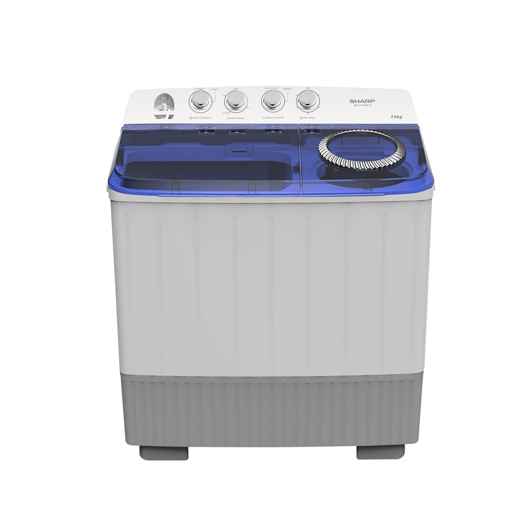 Sharp 14 Kg Semi Auto Washing Machine | ES-T147AP-Z | Home Appliances, Major Appliances, Top Load, Washing Machines |Image 1