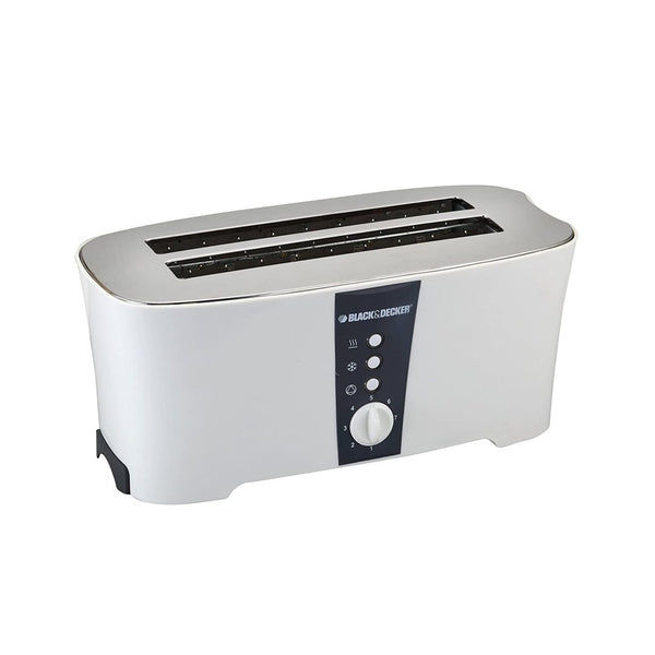 Black+Decker 4 Slice Long Slot Cool Touch Toaster