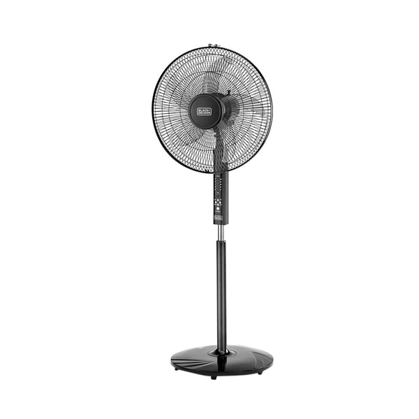 Black+Decker 16 Inch Standing Fan With Remote | FS1620R-B5 | Home Appliances | Fans, Home Appliances, Small Appliances, Stand Fan |Image 1