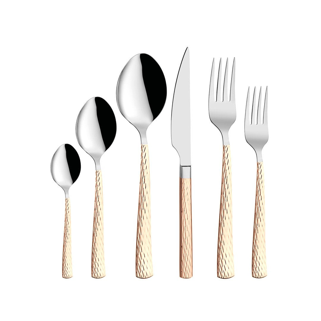 Hira - 36Pcs Cutlery Set - Lara (Gold) Hira-Lm36 | HIRA-LM36 | Cooking & Dining | Cooking & Dining |Image 1