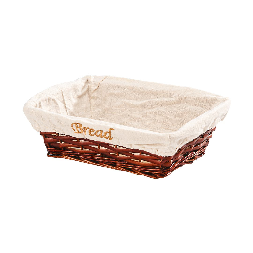 Bread Basket Round With Cloth