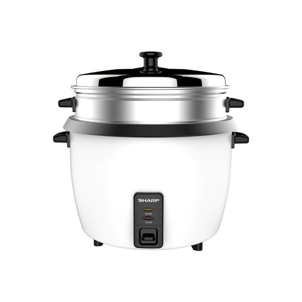 Sharp 2.8 Liters White Rice Cooker | KS-H288S-W3 | Home Appliances, Rice Cookers, Small Appliances |Image 1