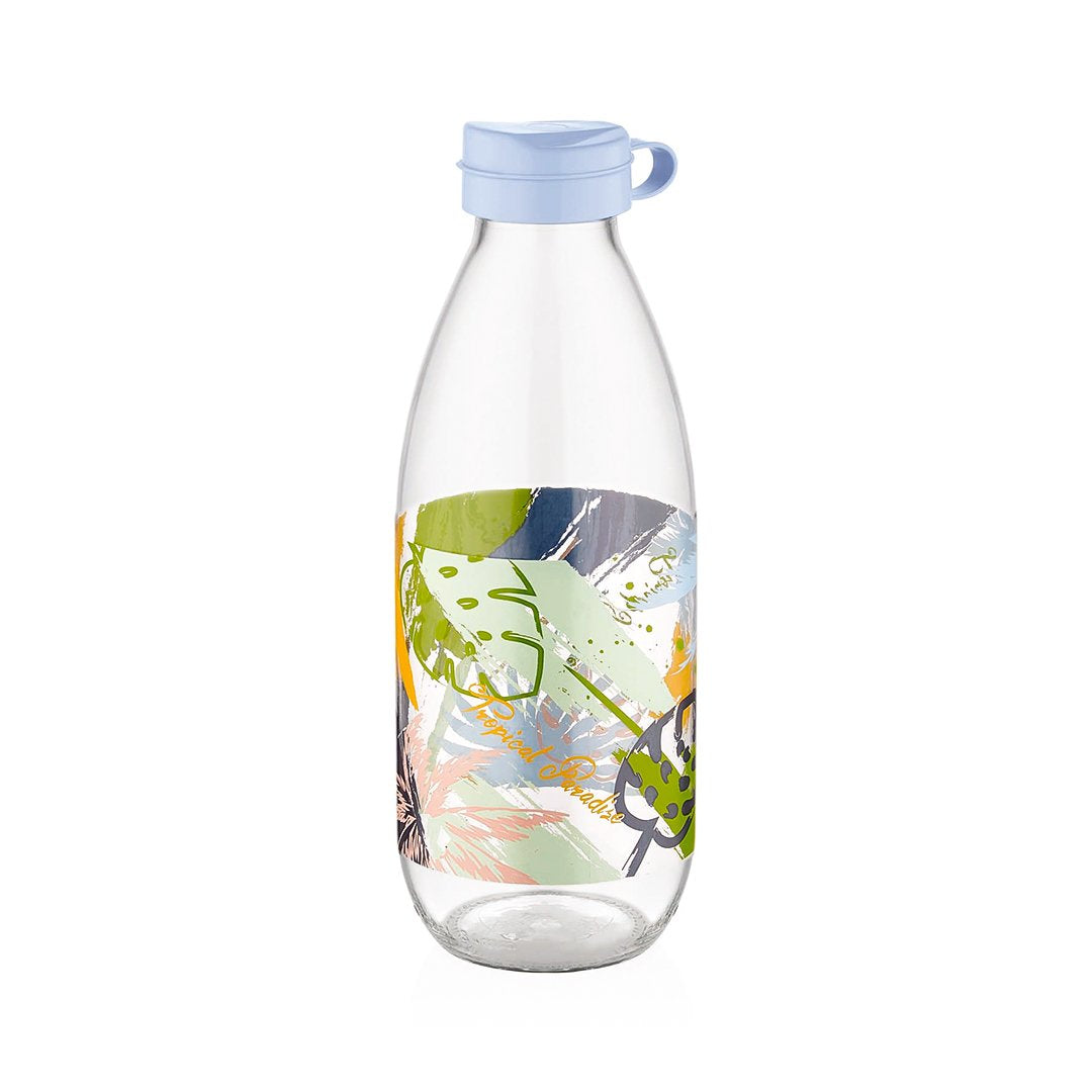 Miradan Aqua Decorated Water Bottle 1000Cc M331 | M-331 | Cooking & Dining | Containers & Bottles, Cooking & Dining |Image 1