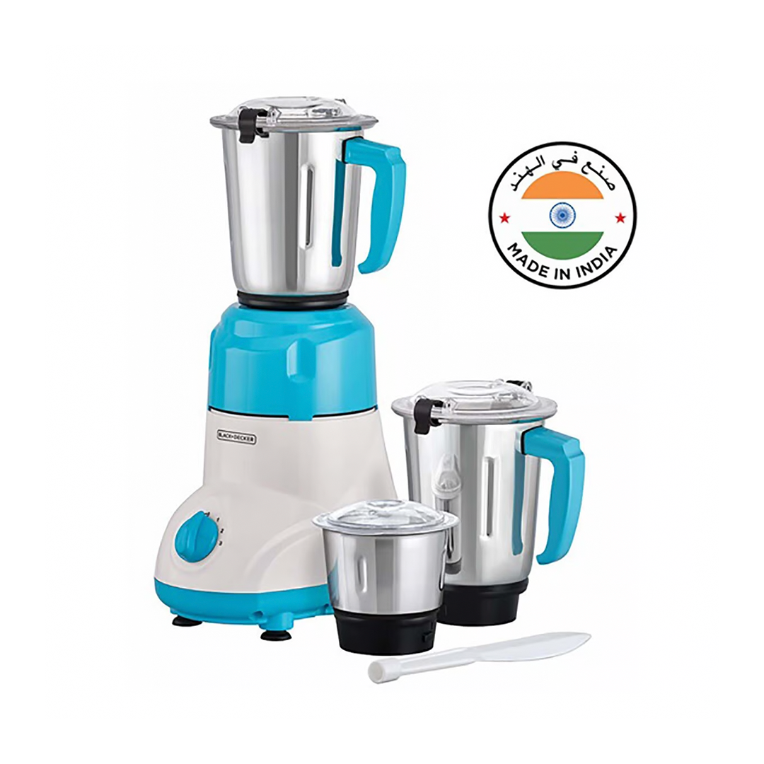 Black+Decker 550 Watts 3-In-1 Mixer Grinder | MG550-B5 | Home Appliances | Blenders, Home Appliances, Mixer Grinder, Small Appliances |Image 1