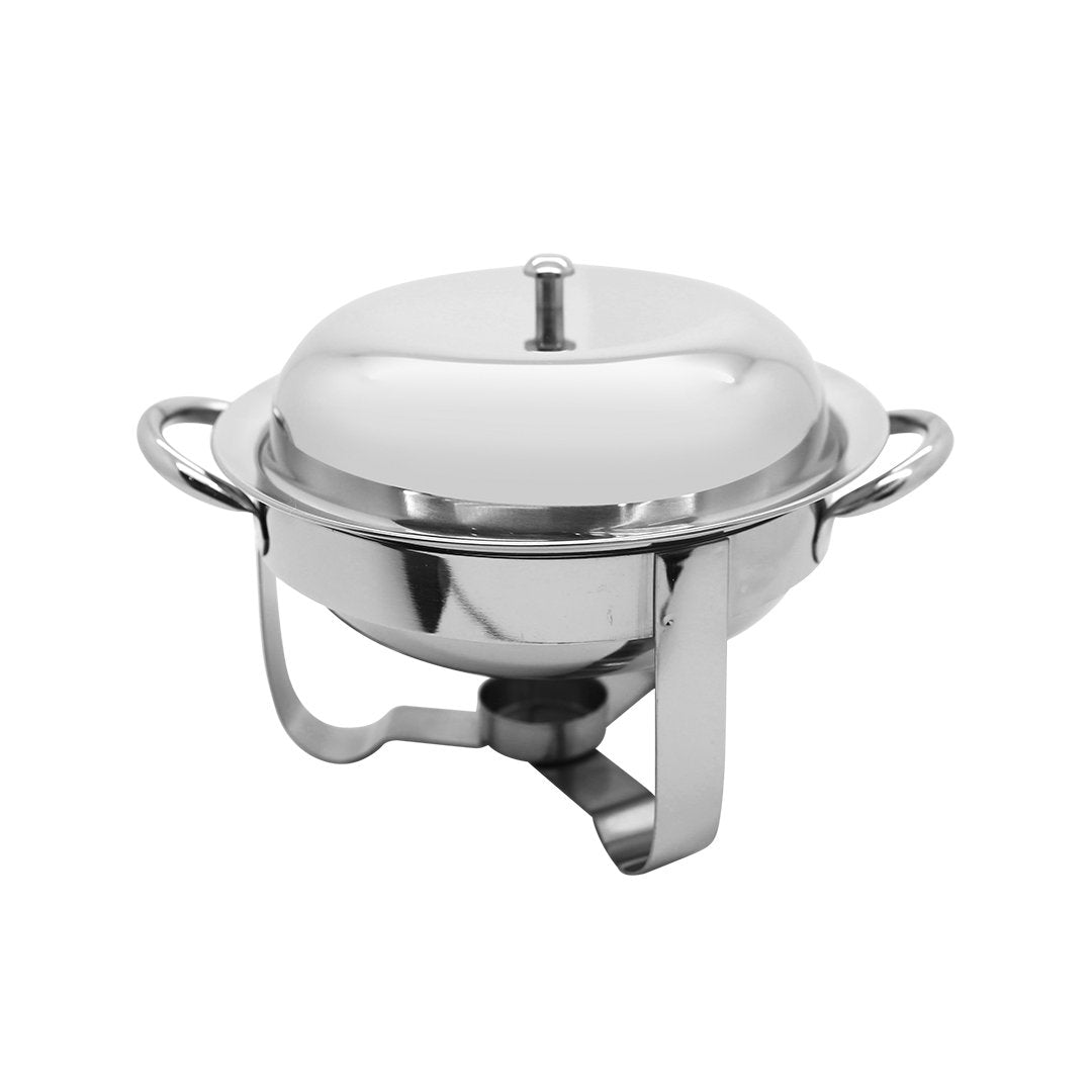 Round Mini Chafing Dish (23.8X19.5X17)Cm Msd-49145-7Inch | MSD-49145-7INCH | Cooking & Dining, Serveware |Image 1