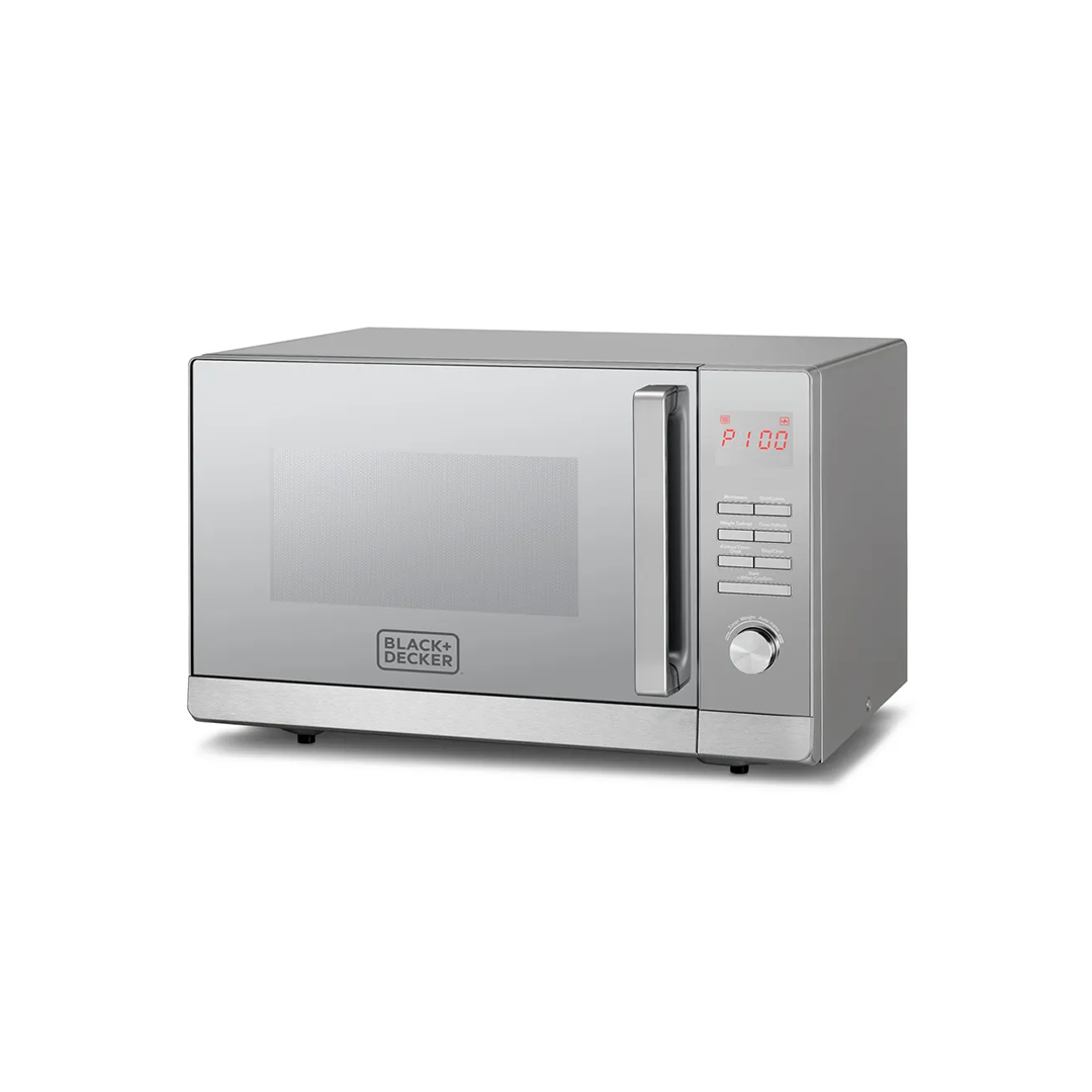 Black+Decker 30 Liters Microwave Oven With Grill | MZ30PGSS-B5 | Home Appliances | Electric Oven, Home Appliances, Microwaves, Small Appliances |Image 1