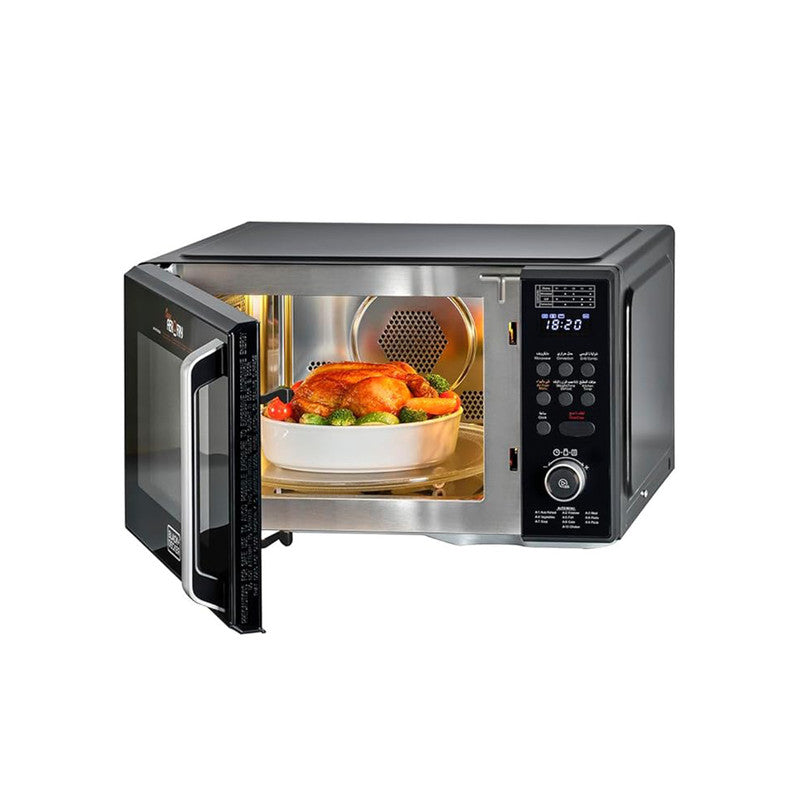 Black+Decker 29 Liters 4-In-1 Oven - Microwave + Grill + Convection + Air Fryer | MZAF2910-B5 | Home Appliances | Electric Oven, Home Appliances, Microwaves, Small Appliances |Image 3