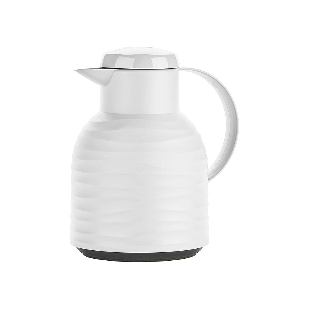 Emsa Vacuum Jug Samba Wave 1.0L White | N4011500 | Cooking & Dining, Flasks |Image 1