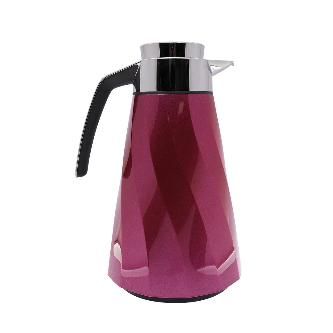 Emsa Flask Cone Swrl Met 1.5L Purple N4081402 | N4081402 | Cooking & Dining, Flasks |Image 1