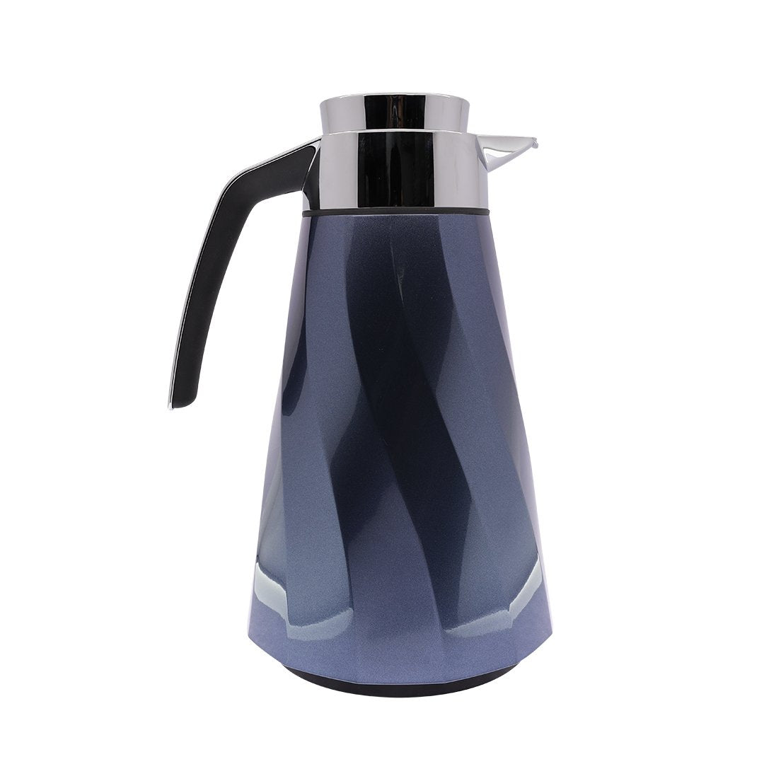Emsa Flask Cone Swrl Met 1.5L Blue N4081502 | N4081502 | Cooking & Dining, Flasks |Image 1