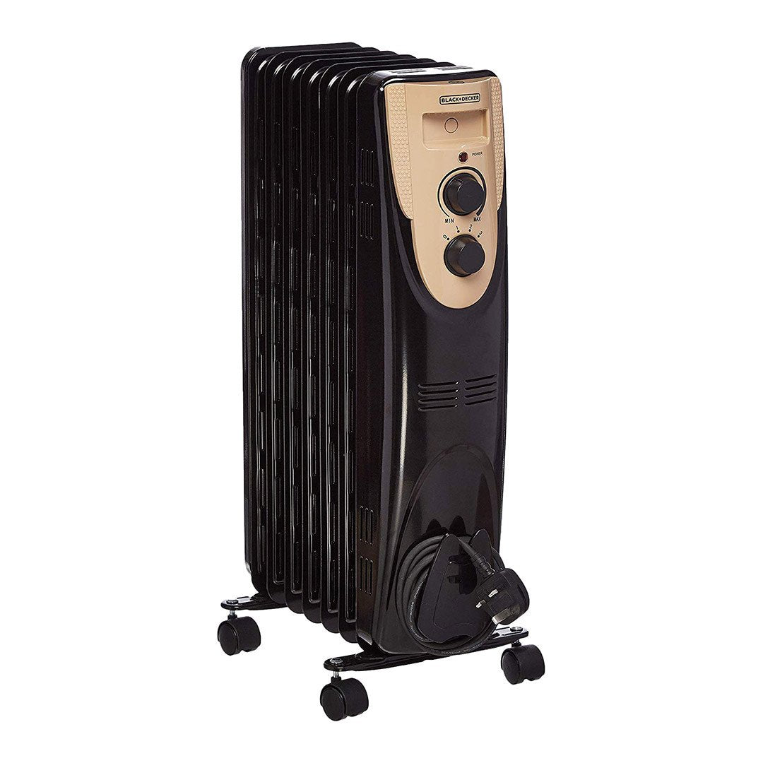 Black+Decker Oil Radiator Heater 7 Fins  Or070D-B5 | OR070D-B5 | Home Appliances | Heaters, Home Appliances, Oil Radiator, Small Appliances |Image 1