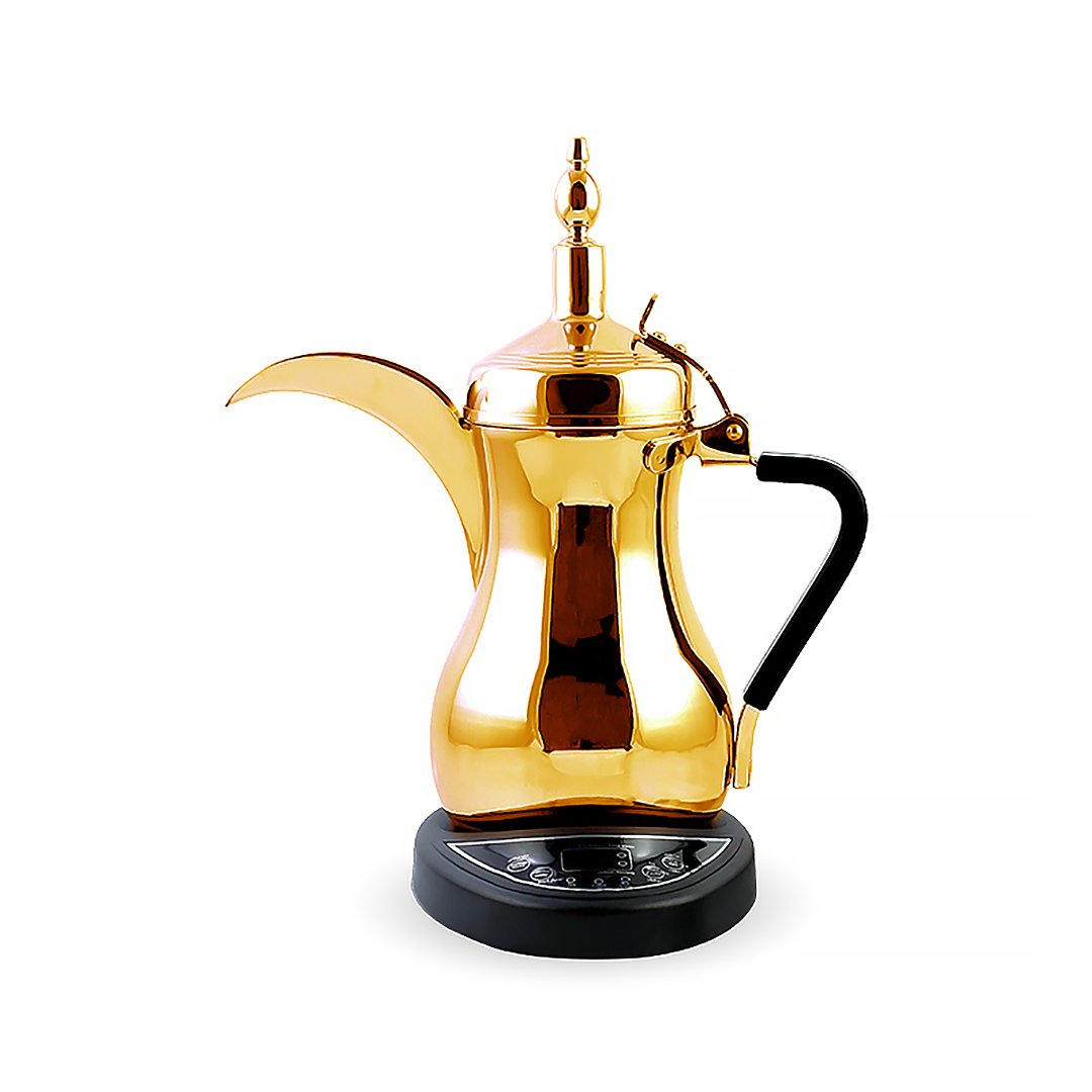 Electric Dallah Coffee Pot 1.0L - Gold Color | OSOF010-GOLD | Cooking & Dining, Flasks |Image 1