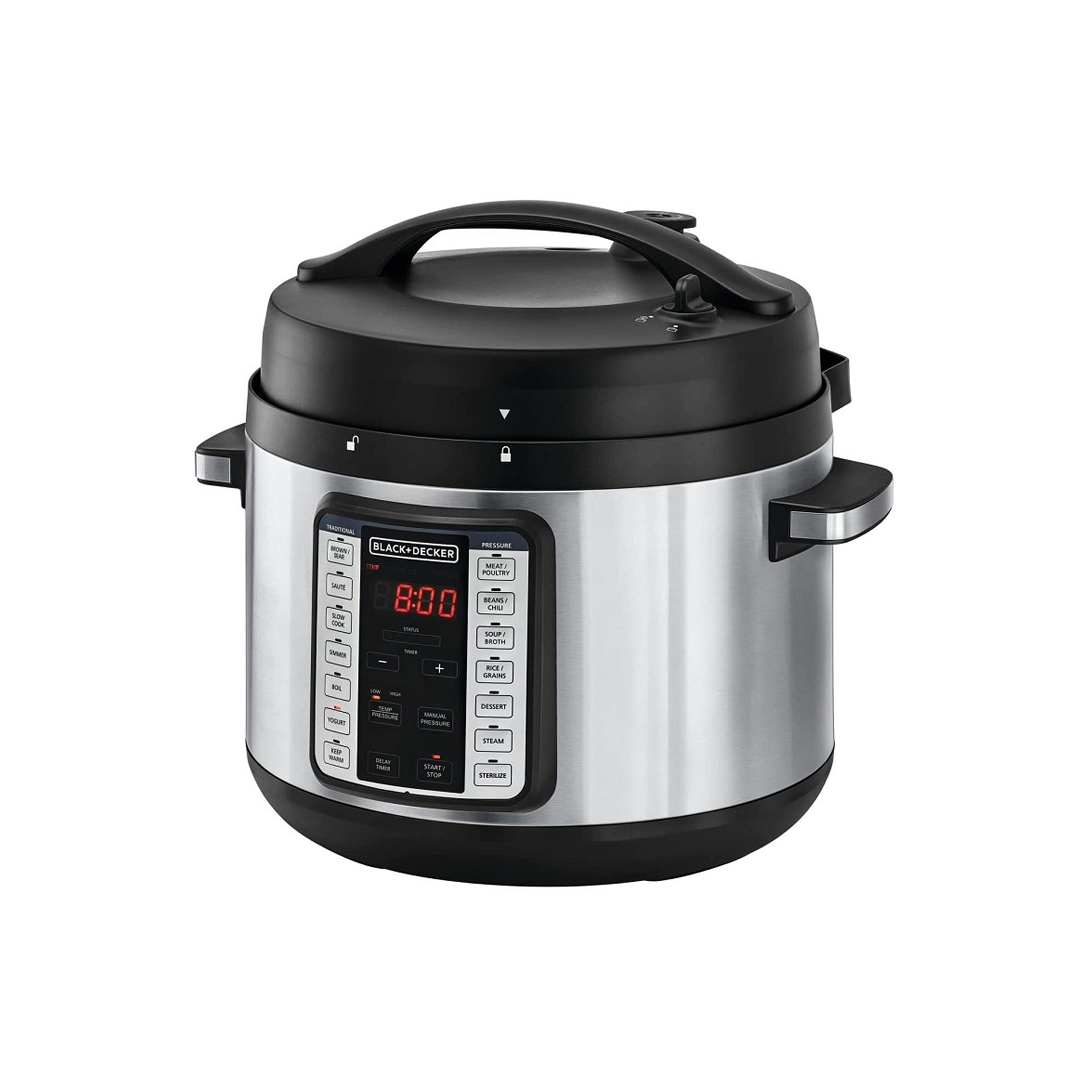 Black+Decker 10L Ez Smart Steam Pot+Electric Pressure Cooker | PCP1010-B5 | Home Appliances | Cooking & Dining, Pressure Cookers |Image 1