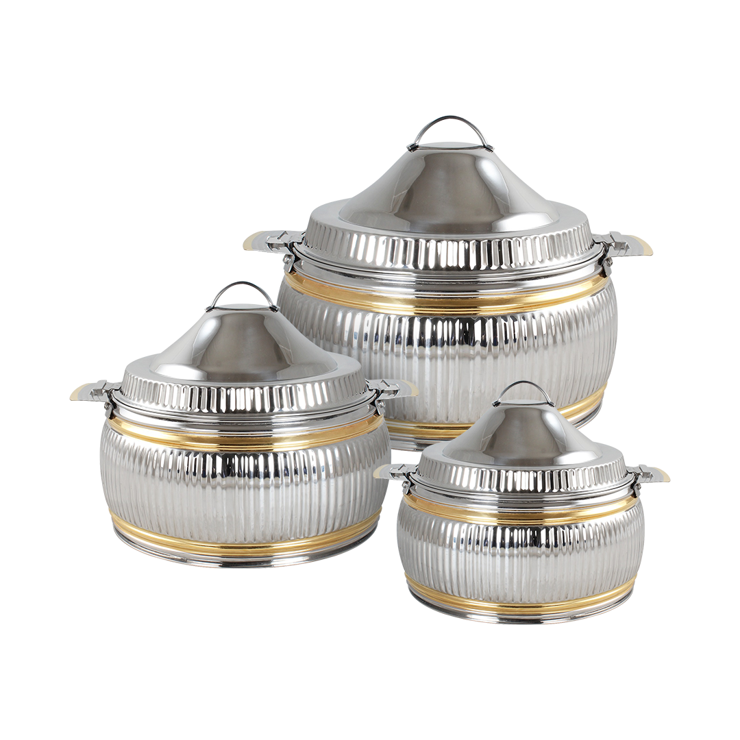 Avida Hotpot Pencil Gold 3Pcs Set | PS-55511 | Cooking & Dining, Hot Pots |Image 1