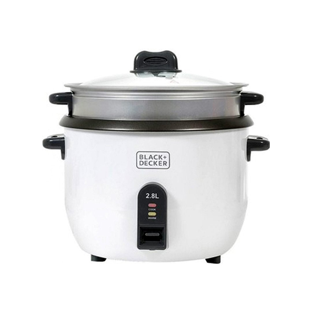 Black+Decker Non Stick Rice Cooker 2.8 Ltr.   Rc2850-B5 | RC2850-B5 | Home Appliances, Rice Cookers, Small Appliances |Image 1