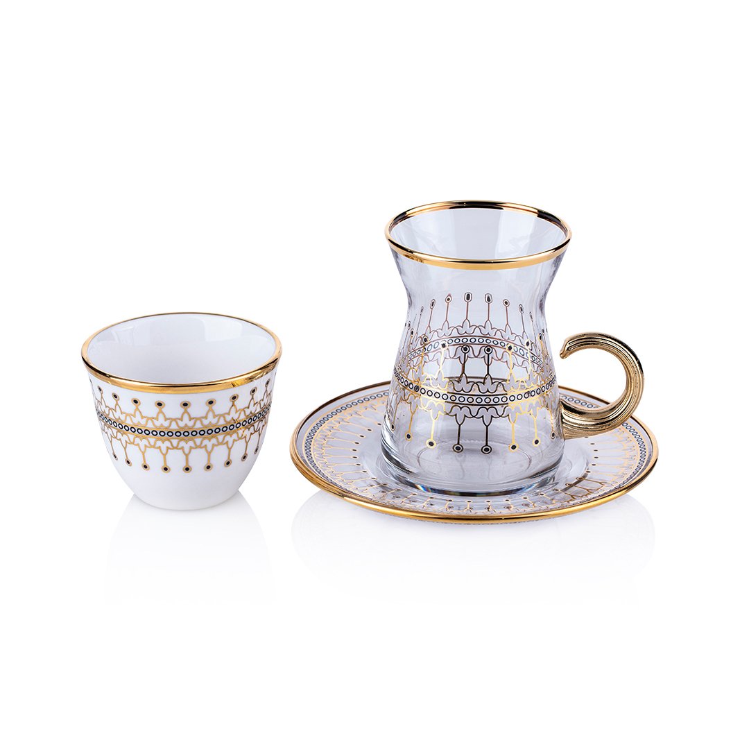 Byblos - 18Pcs Set - Nihan S18G4U2785G | S18/G4U2785G | Cooking & Dining | Coffee Cup, Cooking & Dining, Glassware, Tea Cup |Image 1