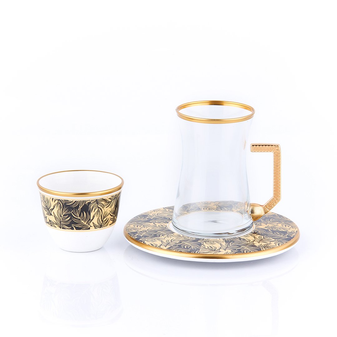 Byblos - 18Pcs Set - Eva S18Heb2985Gm | S18/HEB2985GM | Cooking & Dining | Coffee Cup, Cooking & Dining, Glassware, Tea Cup |Image 1