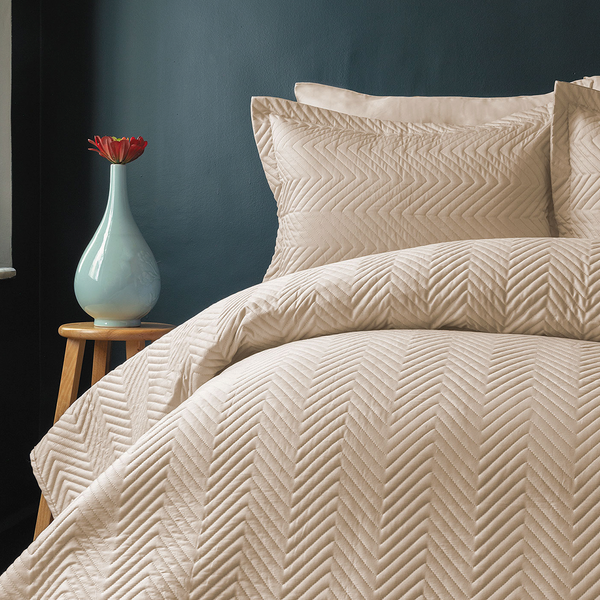 Simply Beige-Bed Cover+Pillow Case