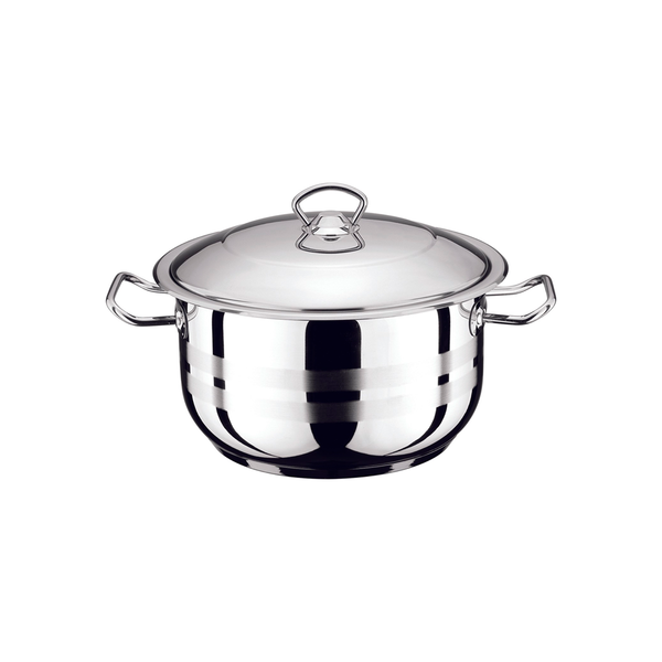 Steel Deep Pot 34Cm | SDPOT-34 | Cooking & Dining, Cooking Pots |Image 1