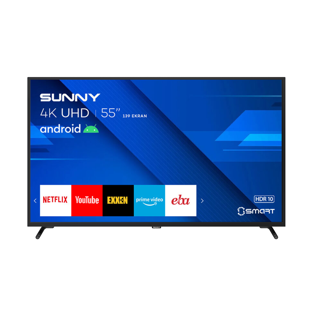 Sunny 55" D-Led 4K Uhd Smart Tv Android 9     Sn55Uil402 | SN55UIL402 | Electronics | 4K UHD, Electronics, LED TV, Tvs |Image 1