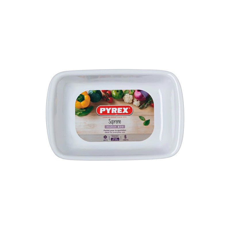 Pyrex 30X20 Cm Rectangular Roaster | SU30RR1 | Cooking & Dining, Glassware |Image 1