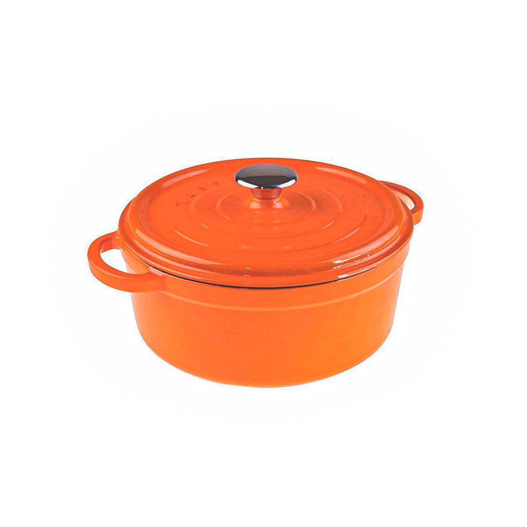 Caste - Deep Pot Orange 24Cm | T1867 | Cooking & Dining, Cooking Pots |Image 1