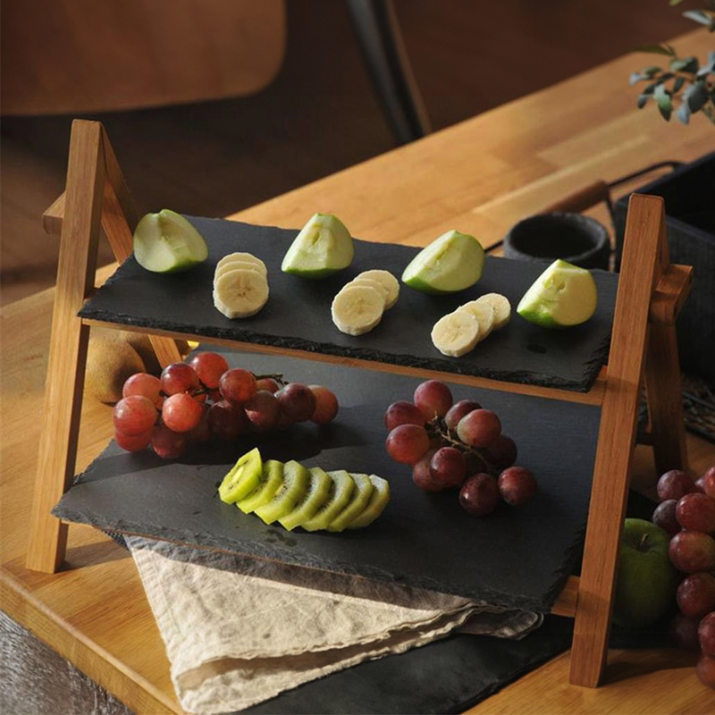 Bambum Domingo -2 Tier Serving Stand | T2482 | Cooking & Dining, Serveware, Serving stands |Image 1