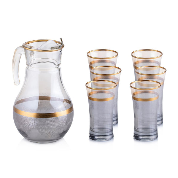 Byblos - 7Pcs Set - Deerya T39Azu2736Gmb | T39/AZU2736GM/B | Cooking & Dining | Coffee Cup, Cooking & Dining, Glassware, Tea Cup |Image 1