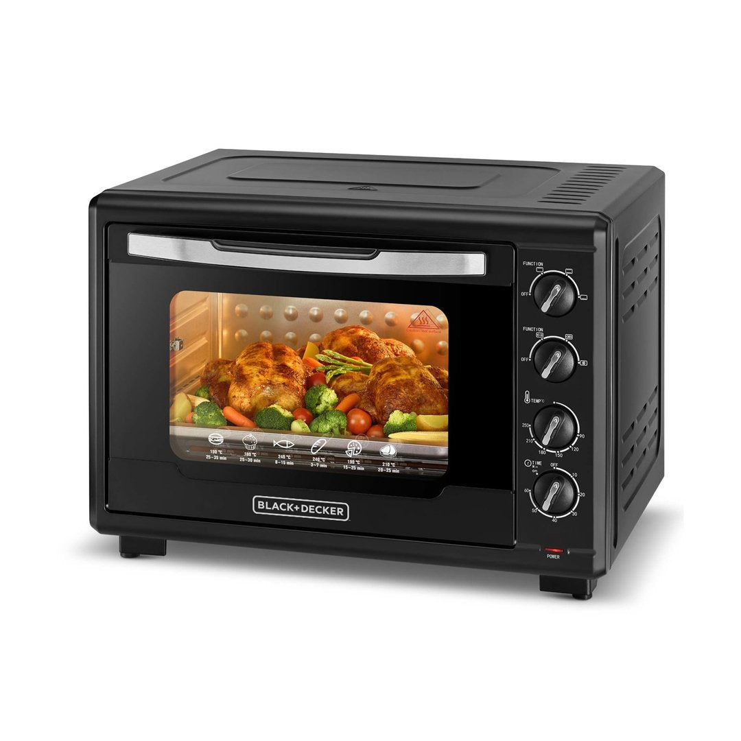 Black+Decker 55 Liters Toaster Oven With Rotisserie | TRO55RDG-B5 | Home Appliances, Microwaves, Small Appliances, Toaster Oven |Image 1