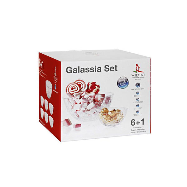 Vidivi 6+1 Galassia Bowl Set | VDV66515M | Cooking & Dining, Glassware |Image 1