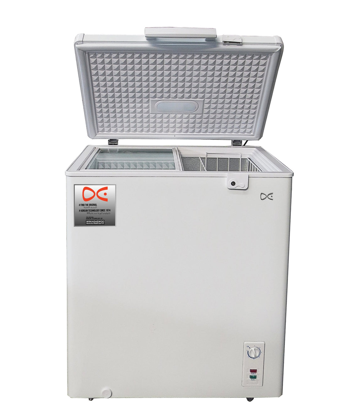 Daewoo 220 Liters White Chest Freezer | WCFW22WMCL | Home Appliances | Chest Freezer, Freezers, Home Appliances, Major Appliances |Image 1