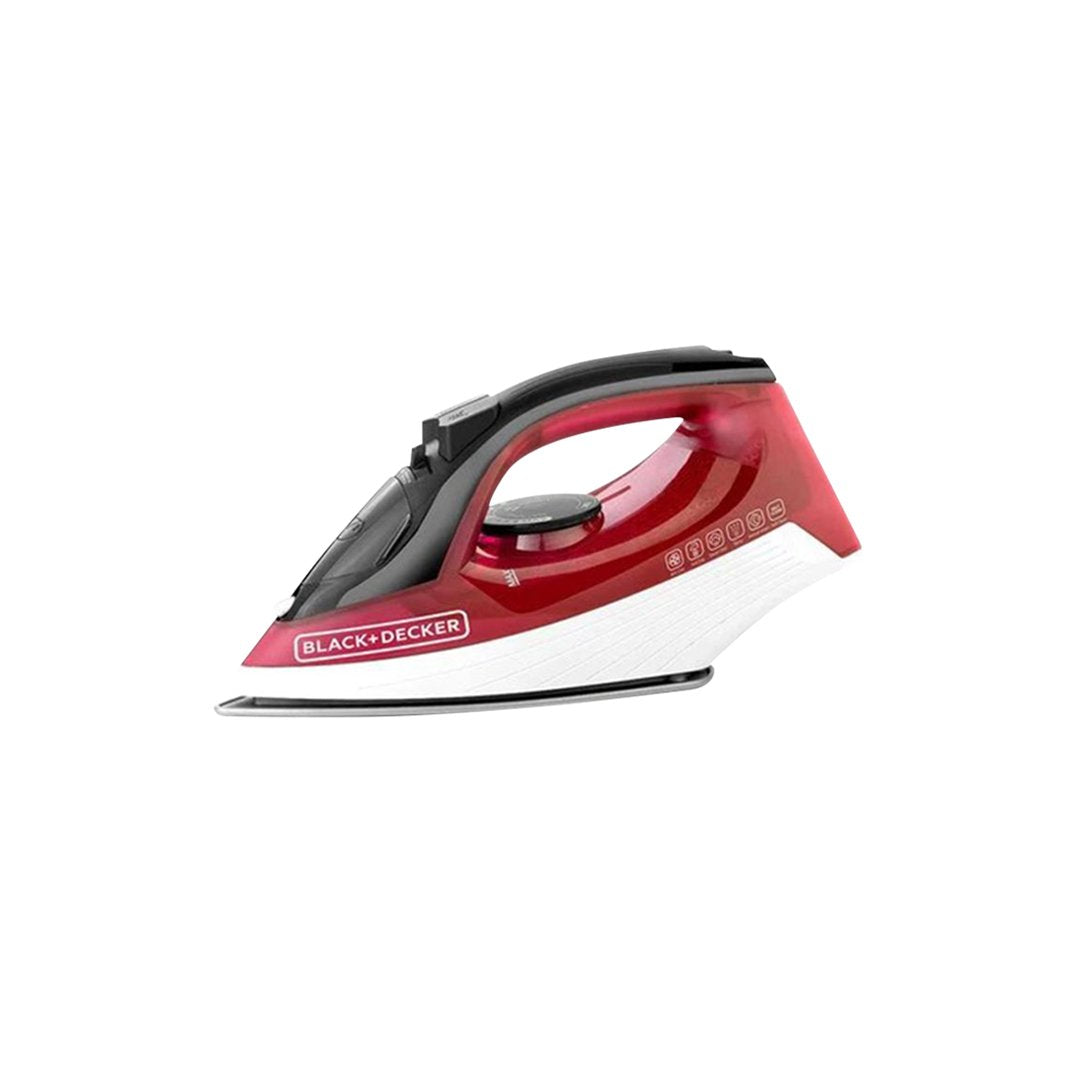 Black+Decker Steam Iron  1600 Watts X1550-B5 | X1550-B5 | Home Appliances, Irons, Small Appliances, Steam Iron |Image 1