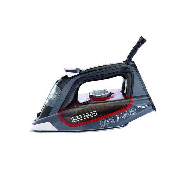 Black+Decker Steam Iron W/Ceramic Plate 2200 Watts X2050-B5 | X2050-B5 | Home Appliances, Irons, Small Appliances, Steam Iron |Image 1